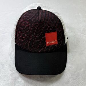 Saucony‎ Trail Running Boco Gear Trucker Hat Mesh Snapback Performance Cap